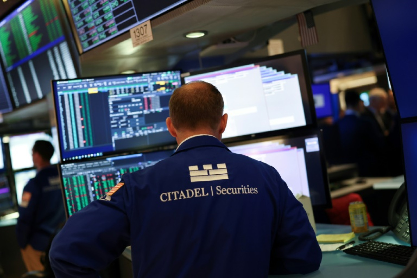 Un opérateur à la Bourse de New York, le 7 août 2025 © TIMOTHY A. CLARY