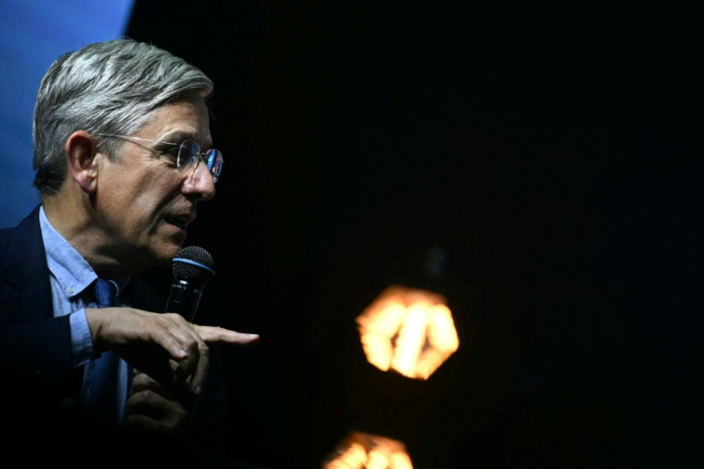 Charles de Courson, député Liot lors du "Sommet des Libertés" à la salle de concert du Casino de Paris, le 24 juin 2025 © Julie SEBADELHA