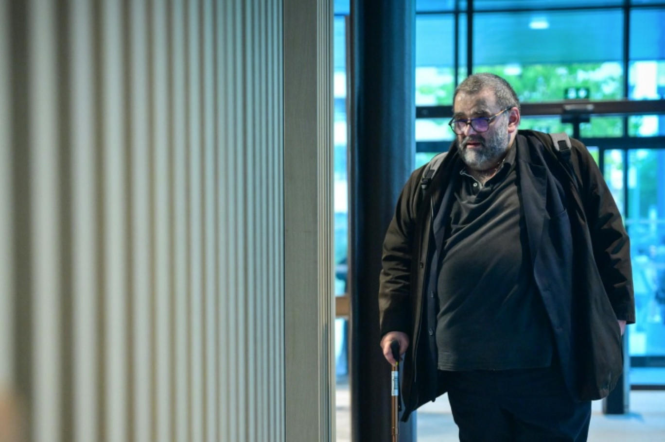Le maire de Saint-Etienne, Gael Perdriau, arrive au tribunal de Lyon le 22 septembre 2025 © OLIVIER CHASSIGNOLE