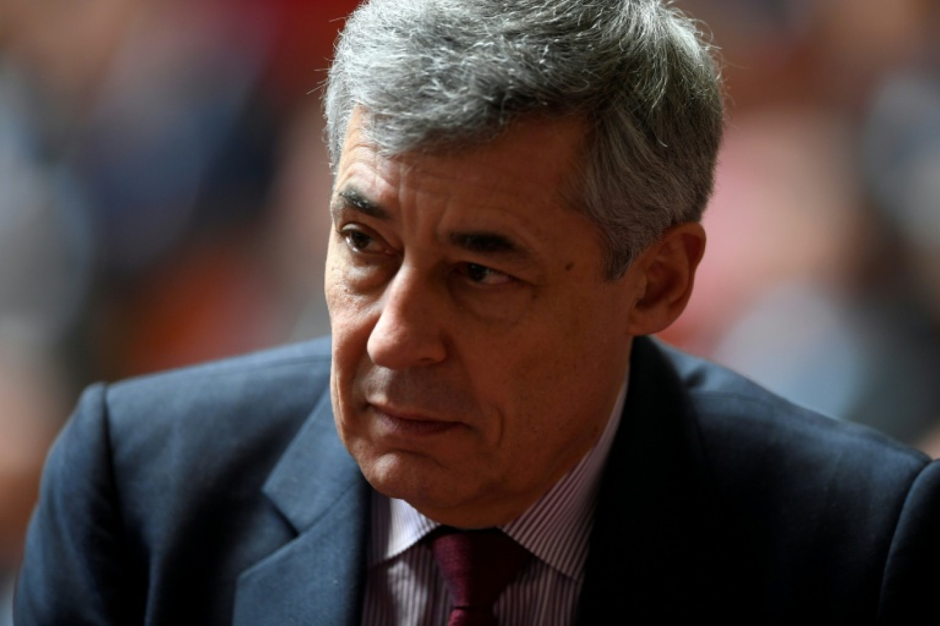 Henri Guaino, ancien conseiller spécial de Nicolas Sarkozy durant son quinquennat (2007-2012), ici à Paris le 7 février 2017 © Lionel BONAVENTURE