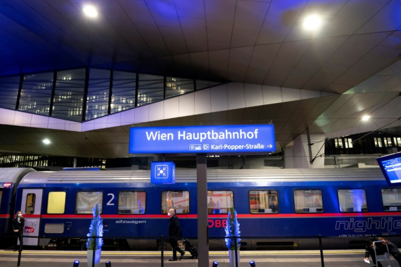 Les trains de nuit Vienne-Paris et Berlin-Paris ne circuleront plus dès le 14 décembre, après le retrait des partenaires français, a annoncé la compagnie ferroviaire autrichienne ÖBB © JOE KLAMAR