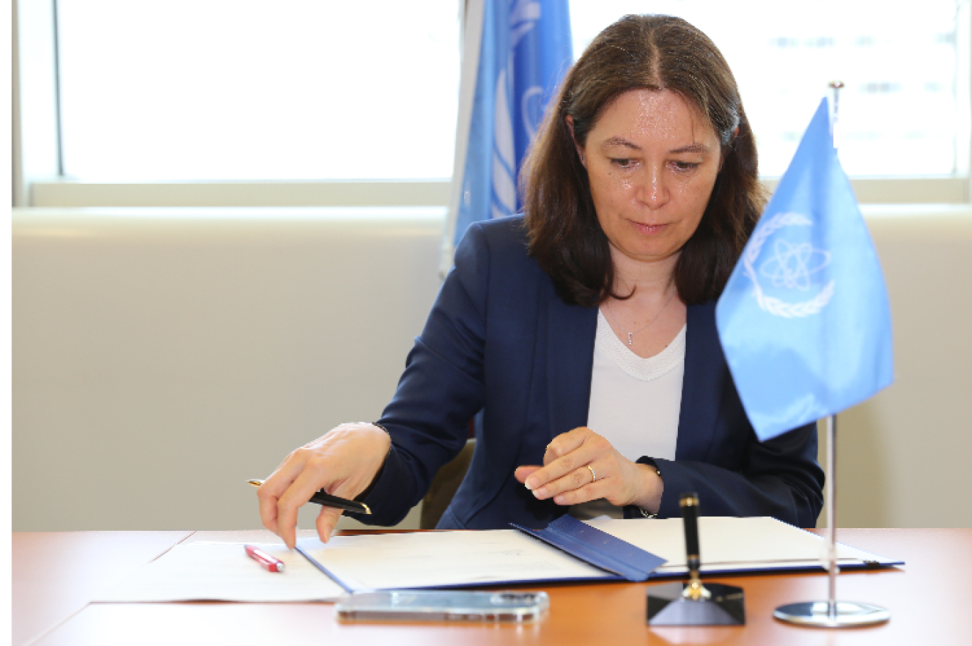 © Wikimedia Commons. Lydie Evrard, Directrice Générale de l'Agence nationale pour la gestion des déchets radioactifs ( ANDRA)