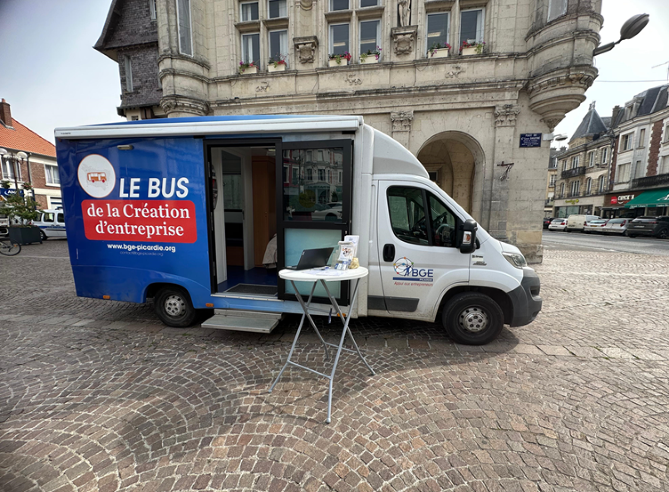 Le bus PGE Picardie.