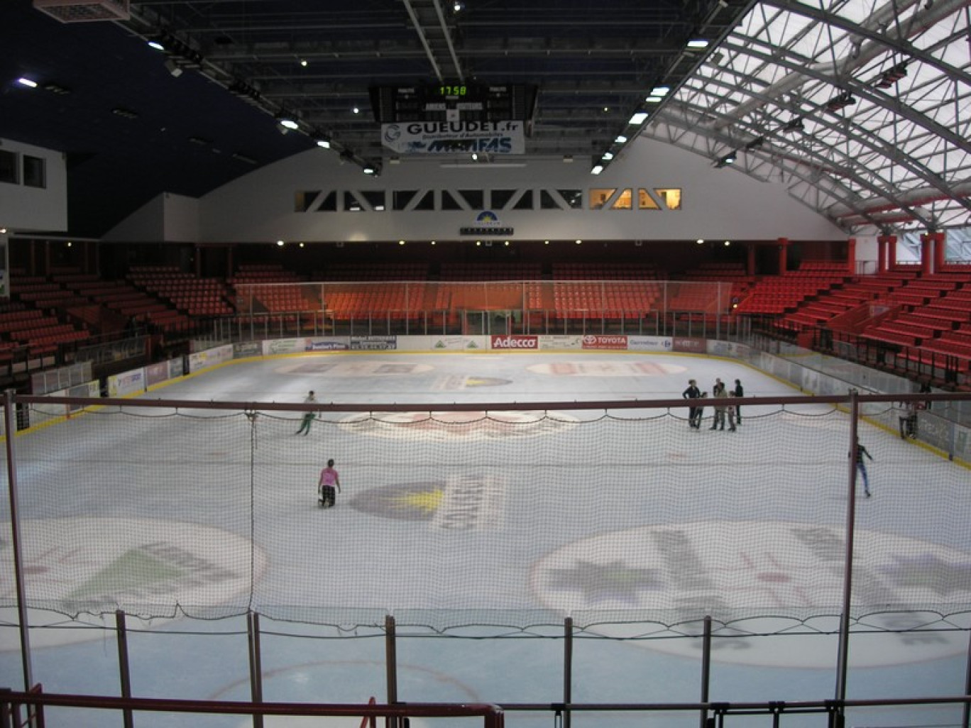 La patinoire des Gothiques d'Amiens. © Wikimedia Commons