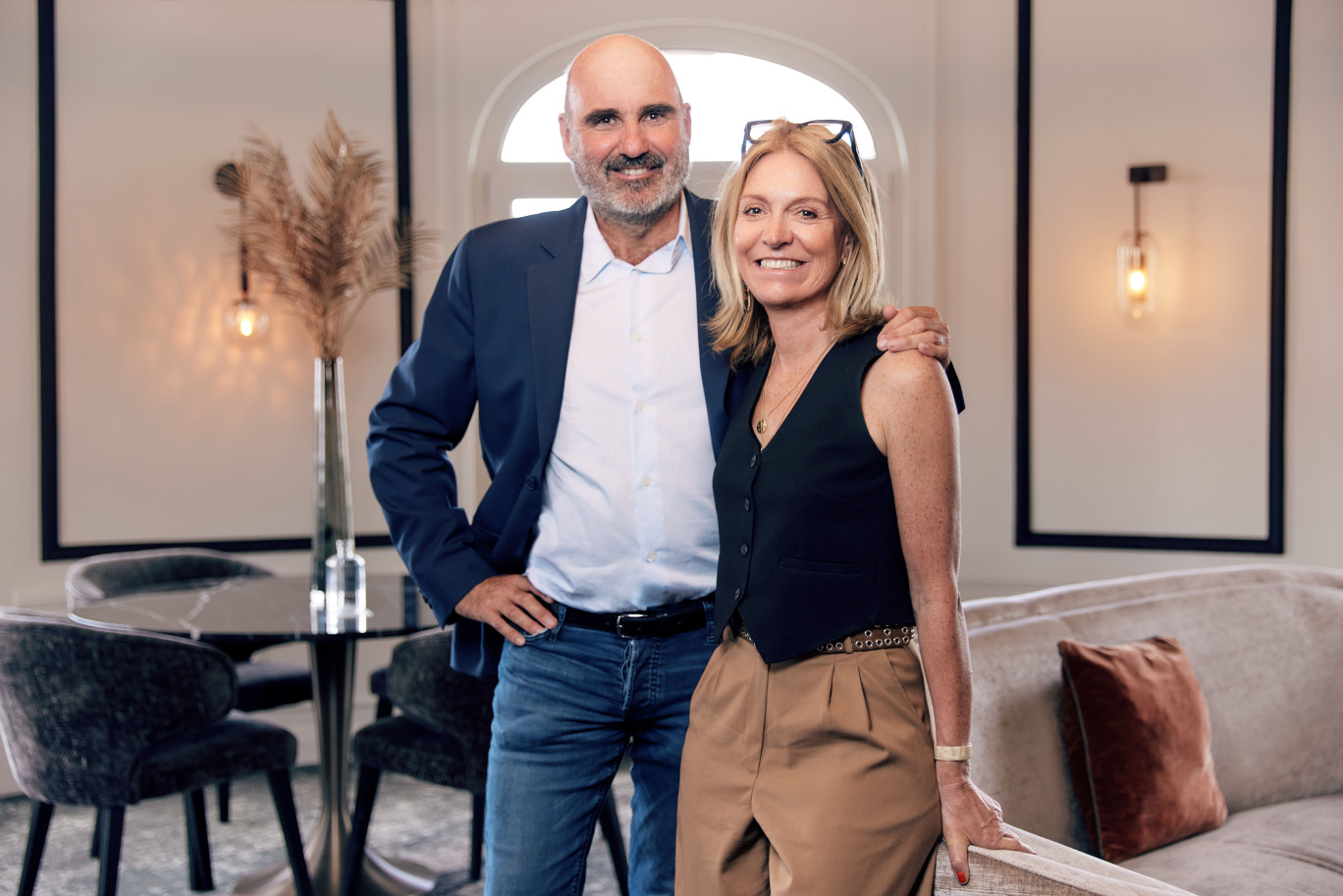 Miguel et Solène Toulemonde, à la tête du Carlton. © Lena Heleta