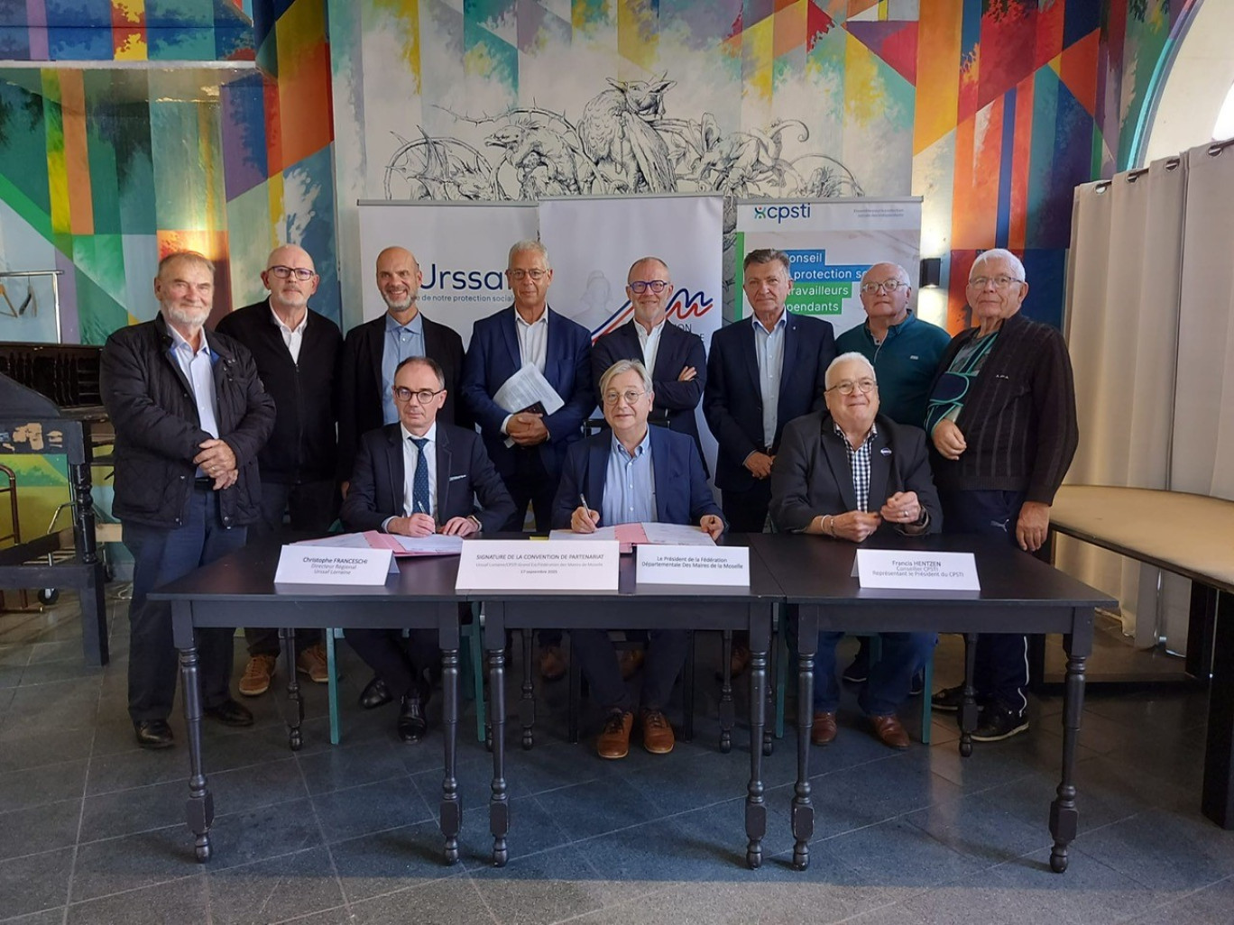 © Urssaf Lorraine. Fédération des Maires de la Moselle.