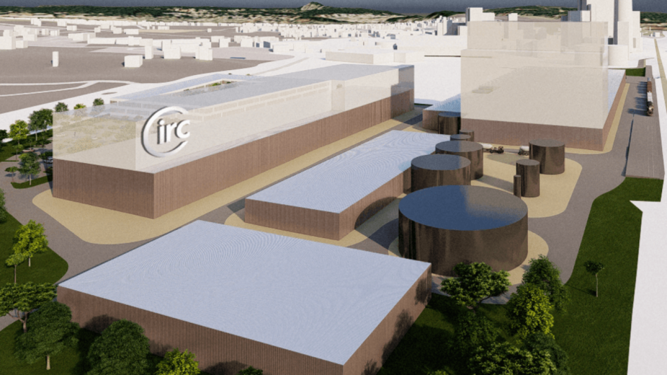 La future usine opérationnelle à l'horizon 2028 à Saint-Avold. © CIRC.