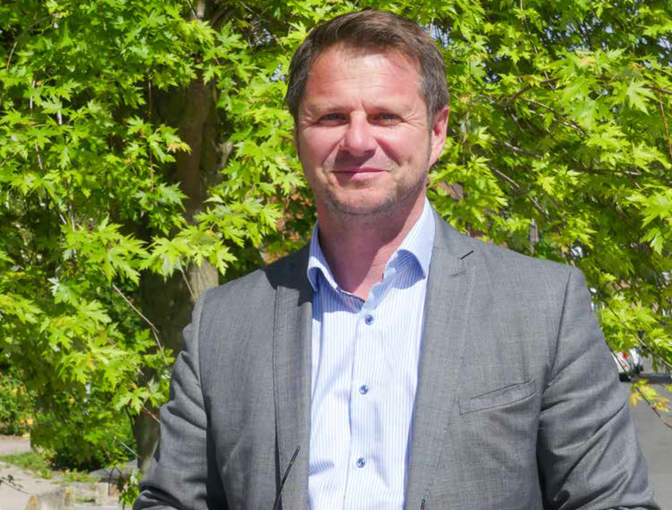 Ludovic Idziak, président du parc départemental d’Olhain et maire de Calonne-Ricouart.