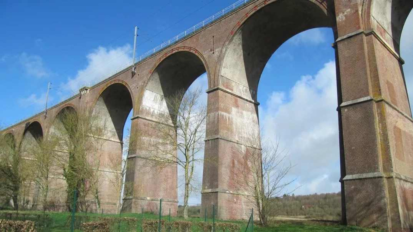 Le viaduc de Poix-de-Picardie. (c) SNCF Réseau