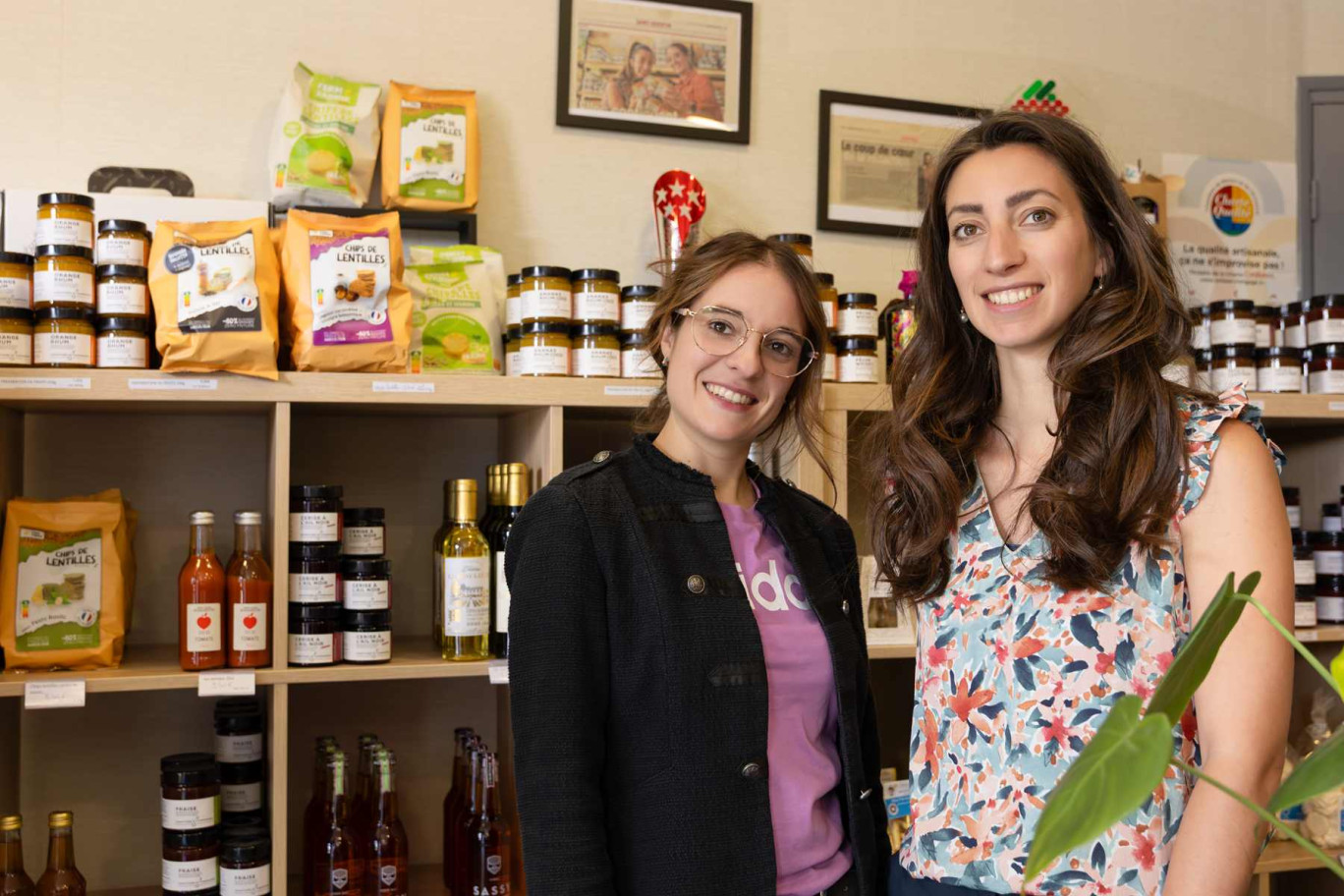 Alice Perchenet et Pauline Duprez ont créé Confiture et Compagnie en 2020. (c) Marie-Line Waroude