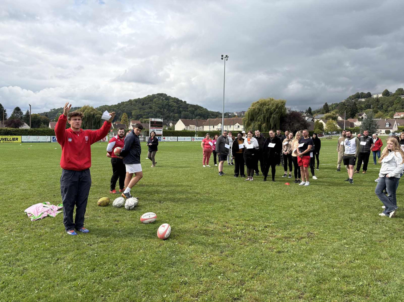 L&#039;opération "du stade vers l&#039;emploi" a été organisée à Laon le jeudi 25 septembre.