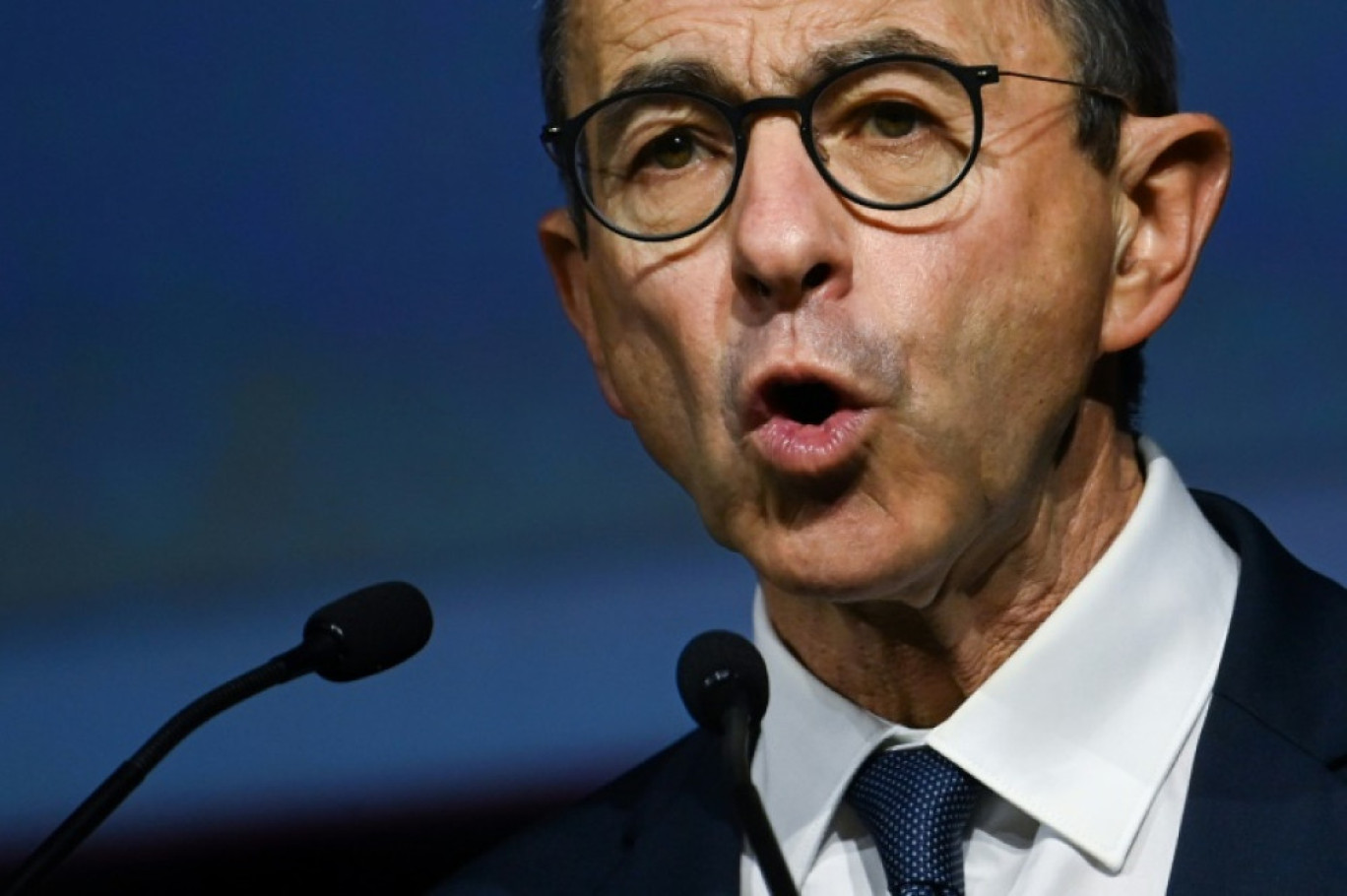Le président du parti Les Républicains, Bruno Retailleau. © Jean-François Monier