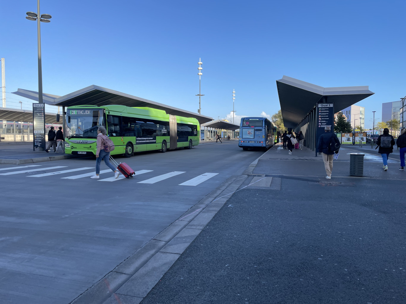 La gare routière de Dunkerque. © Olivier Razemon