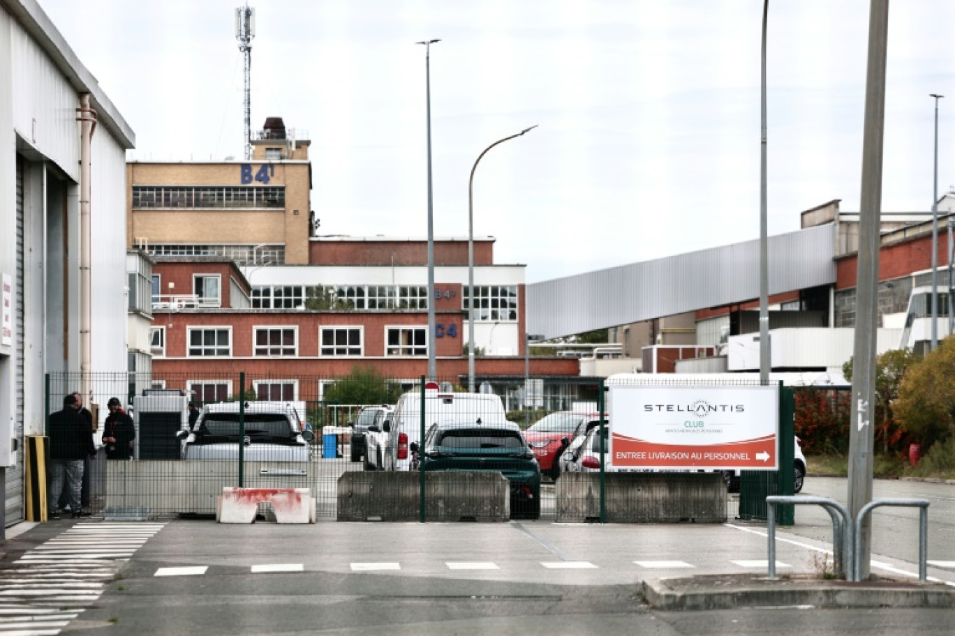 L'usine du constructeur automobile Stellantis à Poissy (Yvelines), le 23 septembre 2025 © Thibaud MORITZ