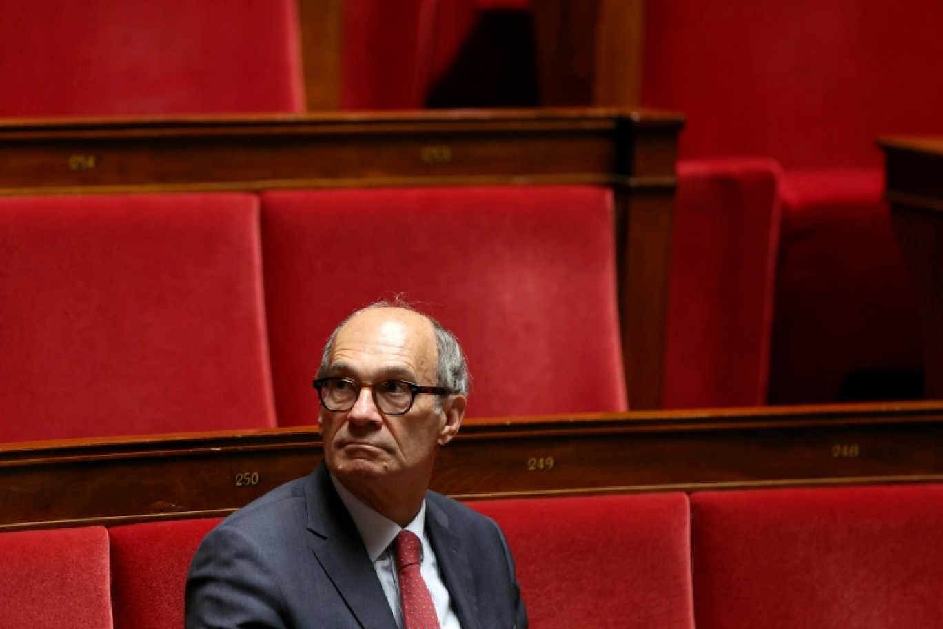Le député Eric Woerth, lors d'une séance de questions au gouvernement à l'Assemblée nationale, le 18 juin 2025 à Paris © Thomas SAMSON