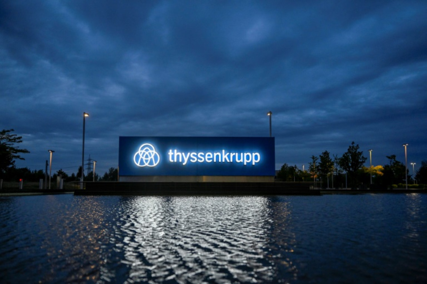 Le conglomérat allemand Thyssenkrupp envisage de vendre sa division acier à l'indien Jindal Steel © Ina FASSBENDER