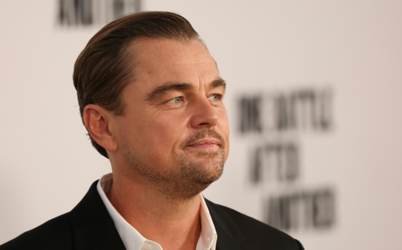 Leonardo DiCaprio lors de l'avant-première du film "Une bataille après l'autre", à Los Angeles, le 8 septembre 2025 © Patrick T. Fallon