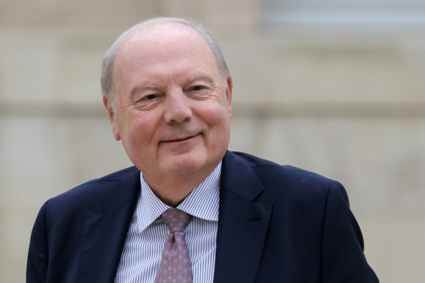 Le président de l'Union des démocrates et indépendants (UDI) Hervé Marseille, à Matignon, le 10 octobre 2025 © Ludovic MARIN