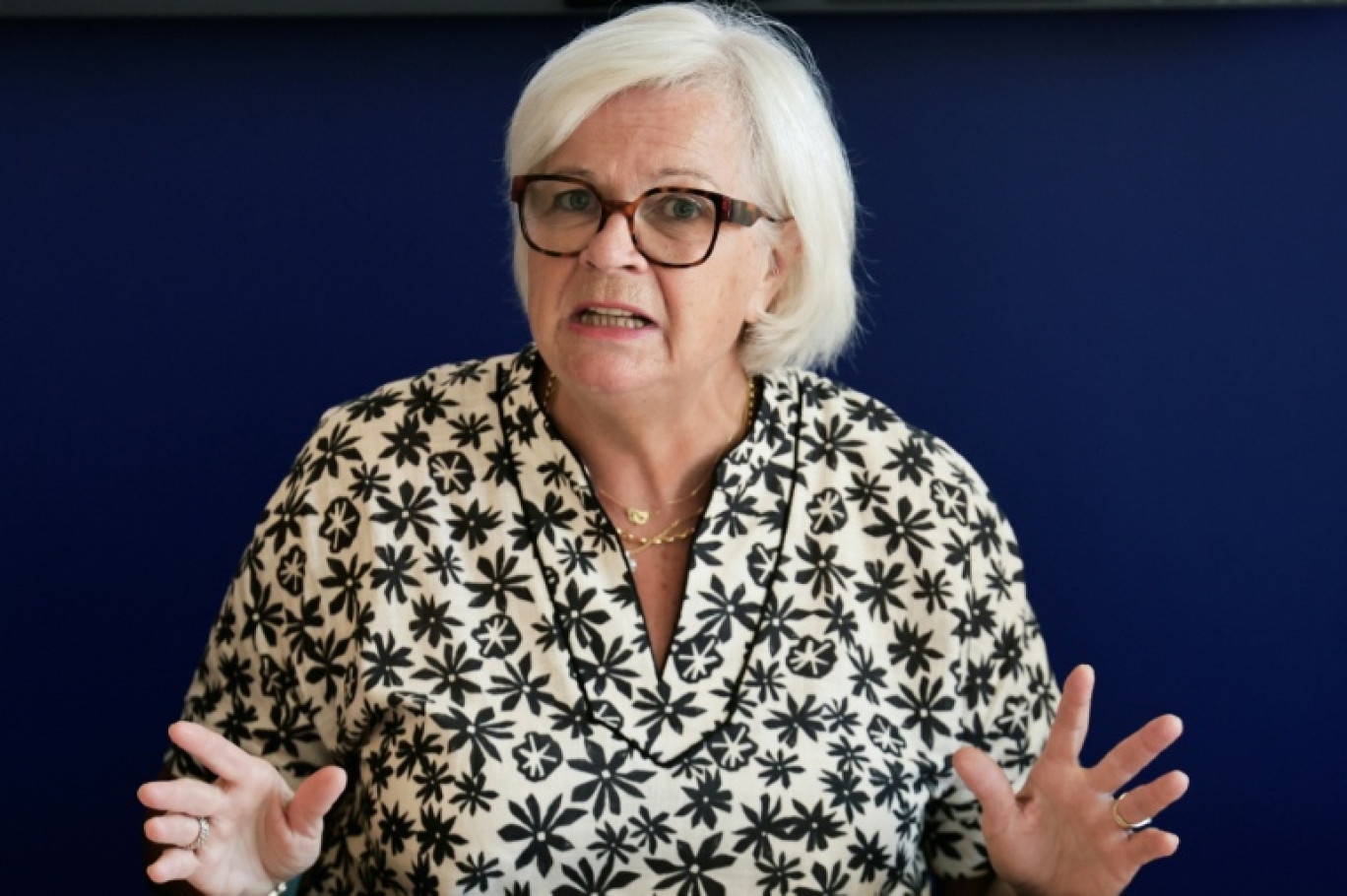Catherine Vautrin le 11 août 2025, à Paris © STEPHANE DE SAKUTIN