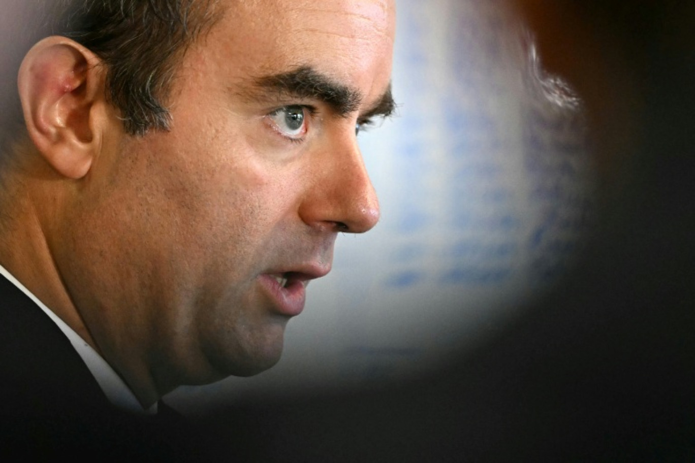 Le Premier ministre Sébastien Lecornu, le 11 octobre 2025 à L'Haÿ-les-Roses (Val-de-Marne) © Martin LELIEVRE