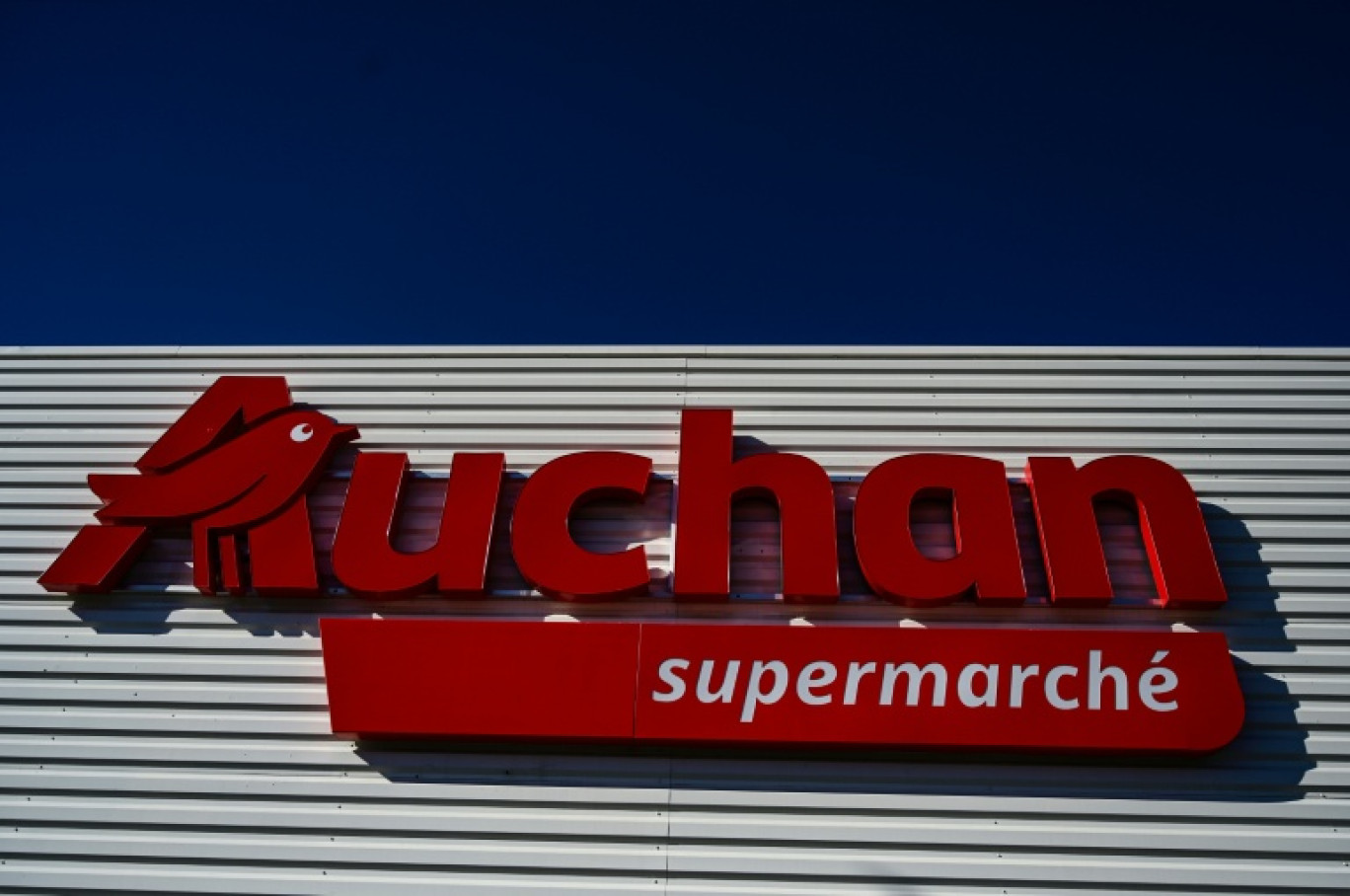 La direction d'Auchan a dénoncé auprès de l'AFP "une action illégale", car elle n'est pas l'oeuvre de salariés élus d'Auchan. © GABRIEL BOUYS