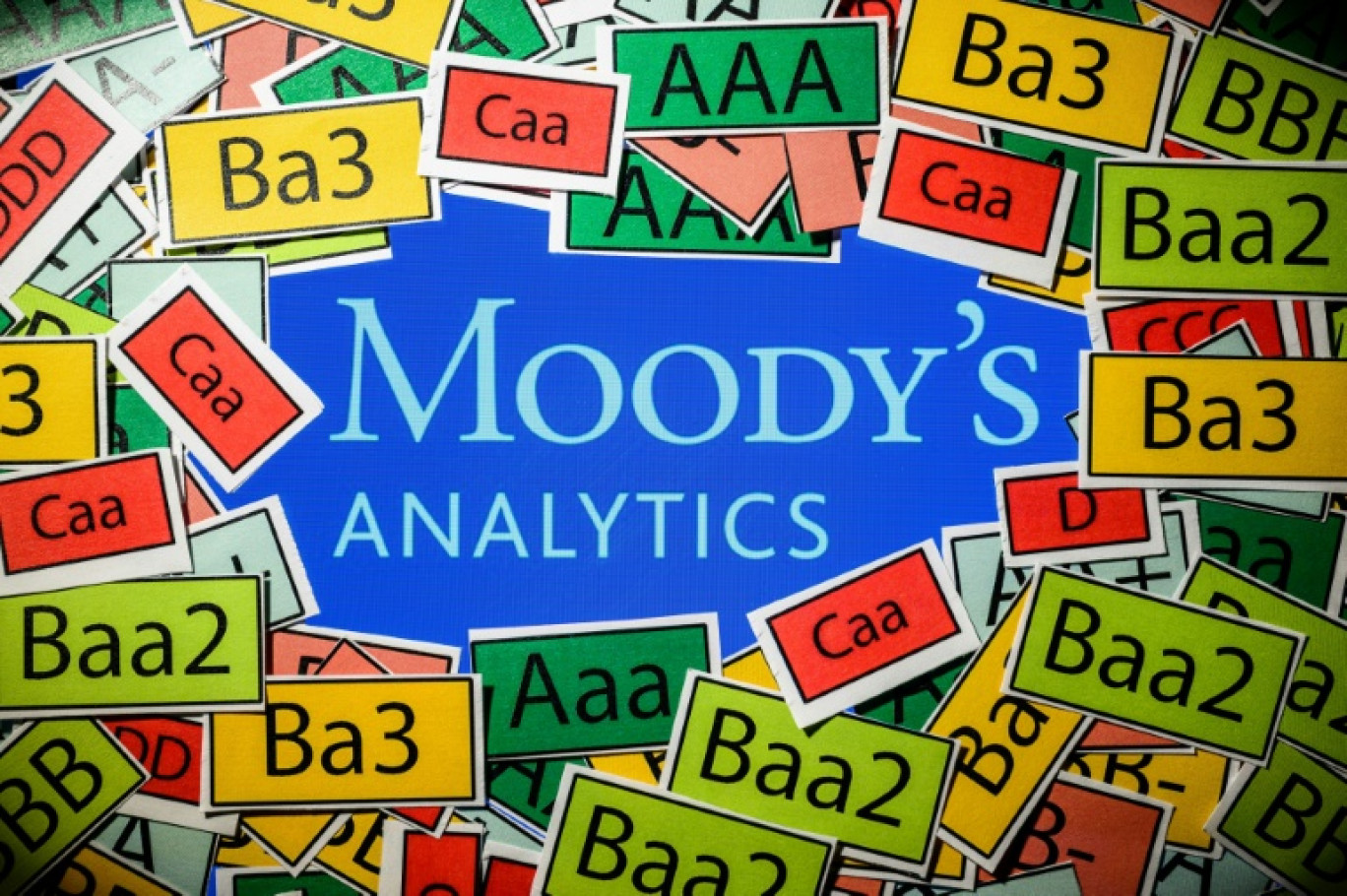 L'agence de notation Moody's a maintenu vendredi la note souveraine de la France, tout en abaissant la perspective de "stable" à "négative", lançant ainsi un avertissement au pays © Lionel BONAVENTURE