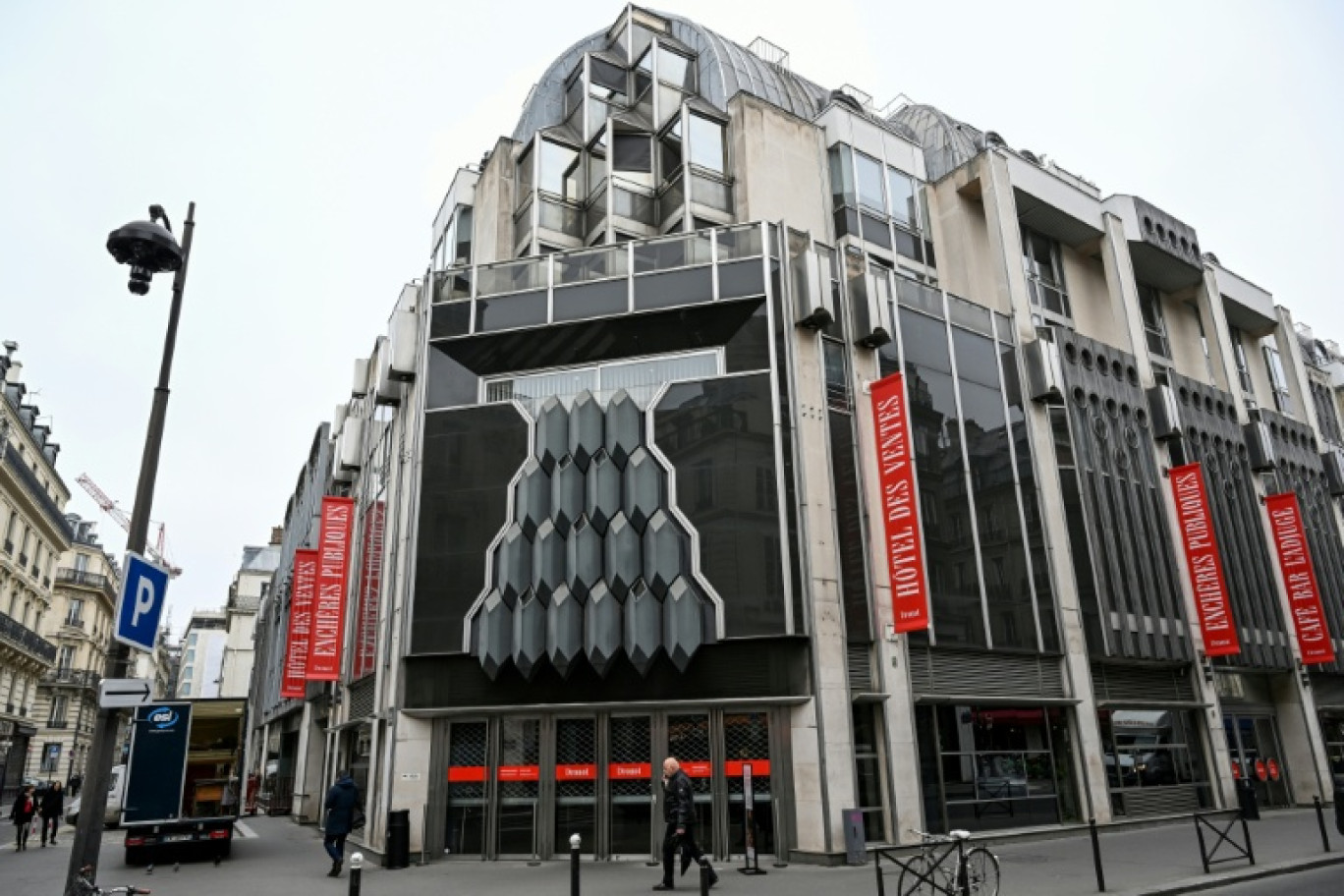 L'Hôtel Drouot à Paris, le 28 mars 2025 © Hugo MATHY