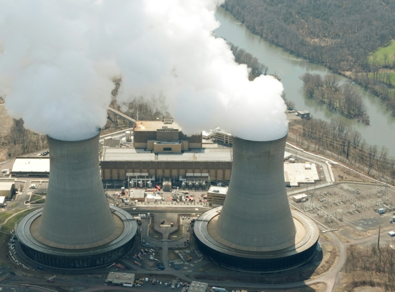 La centrale nucléaire de Limerick, en Pennsylvania, le 25 mars 2011 © STAN HONDA