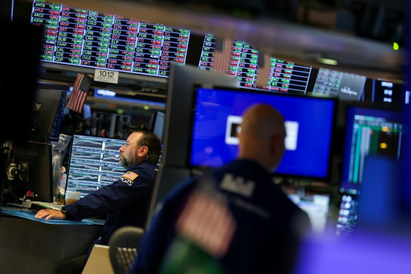 Des opérateurs à la Bourse de New York, le 15 septembre 2025 © TIMOTHY A. CLARY
