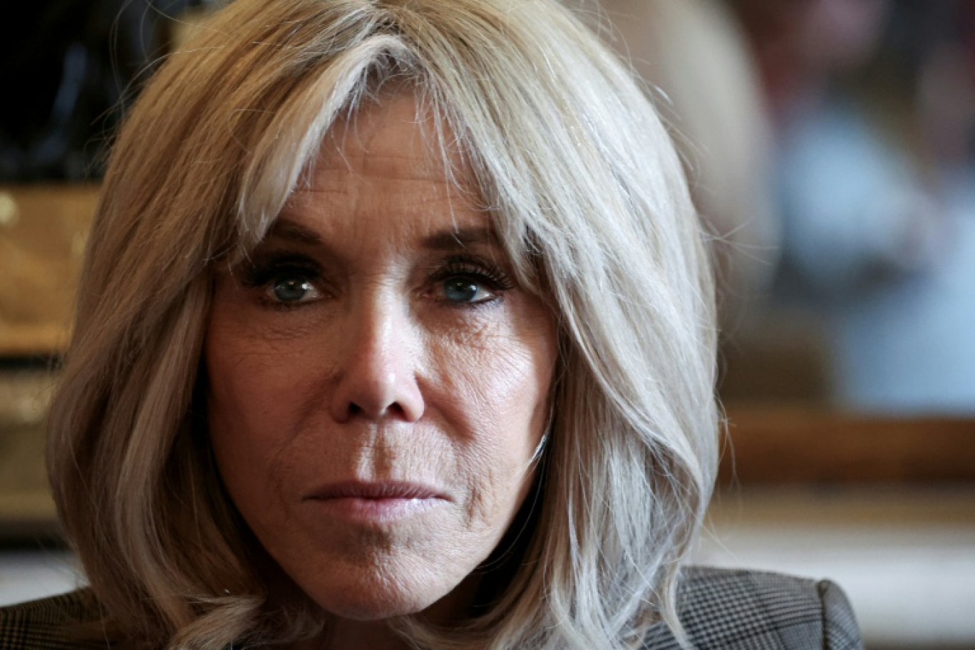 Brigitte Macron lors d'une cérémonie au ministère de la Culture à Paris le 12 mai 2025 © ALAIN JOCARD