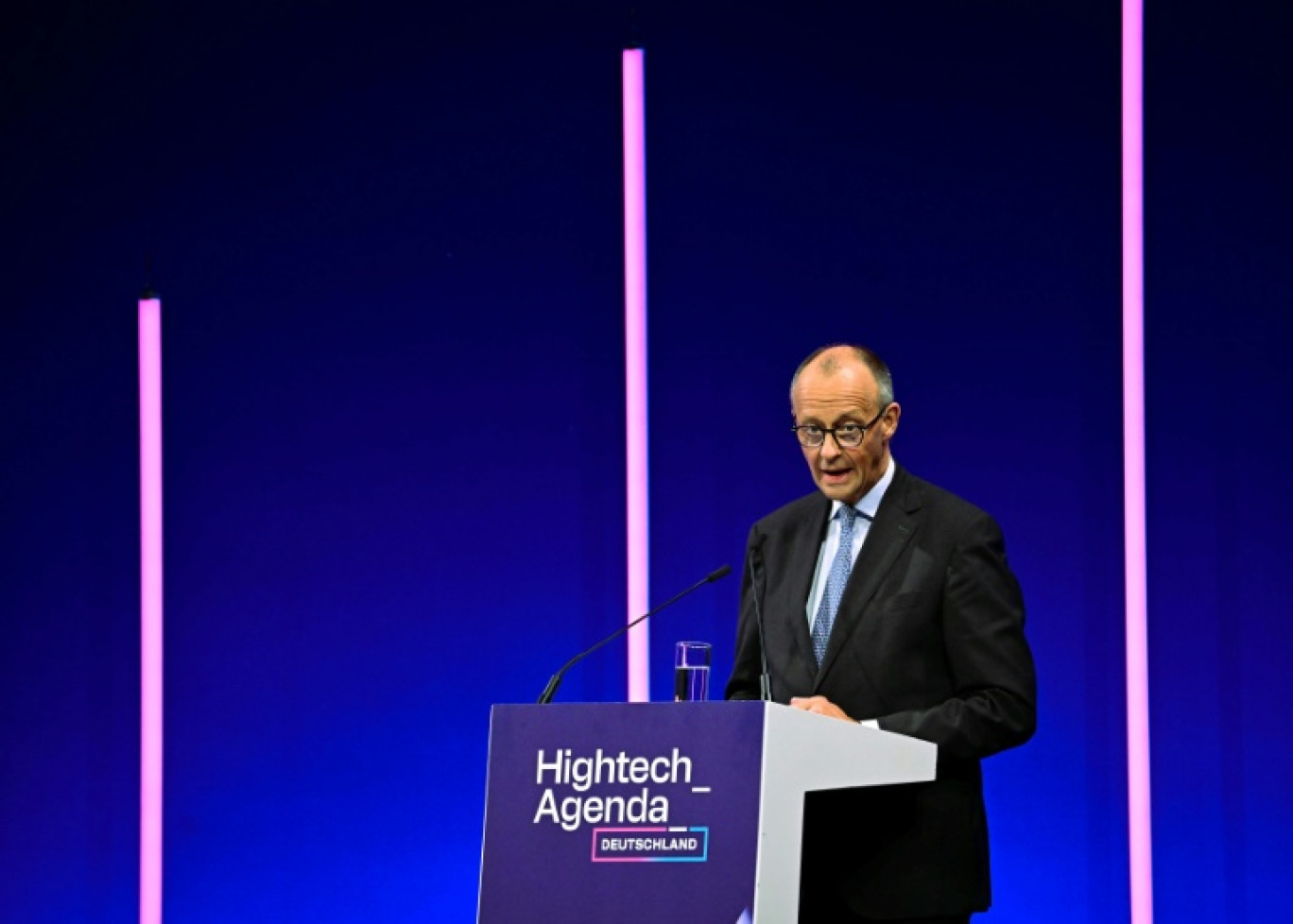 Le chancelier conservateur Friedrich Merz, le 29 octobre 2025. © Tobias SCHWARZ