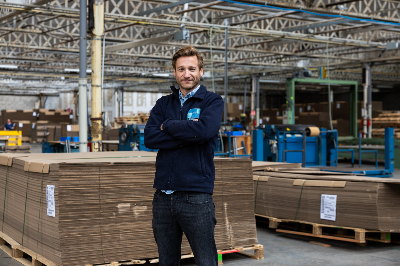 Mathieu Dubus, directeur général de Cartonnages du Nord. ©DR