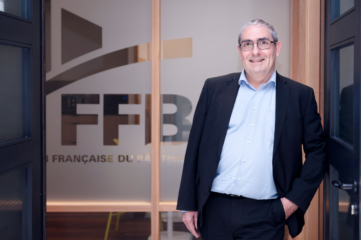 (c) Laurence Deleau. «La fédération est une grande maison, tout le monde peut s’exprimer», assure Alban Vibrac, le président de la Fédération du BTP de Meurthe-et-Moselle.