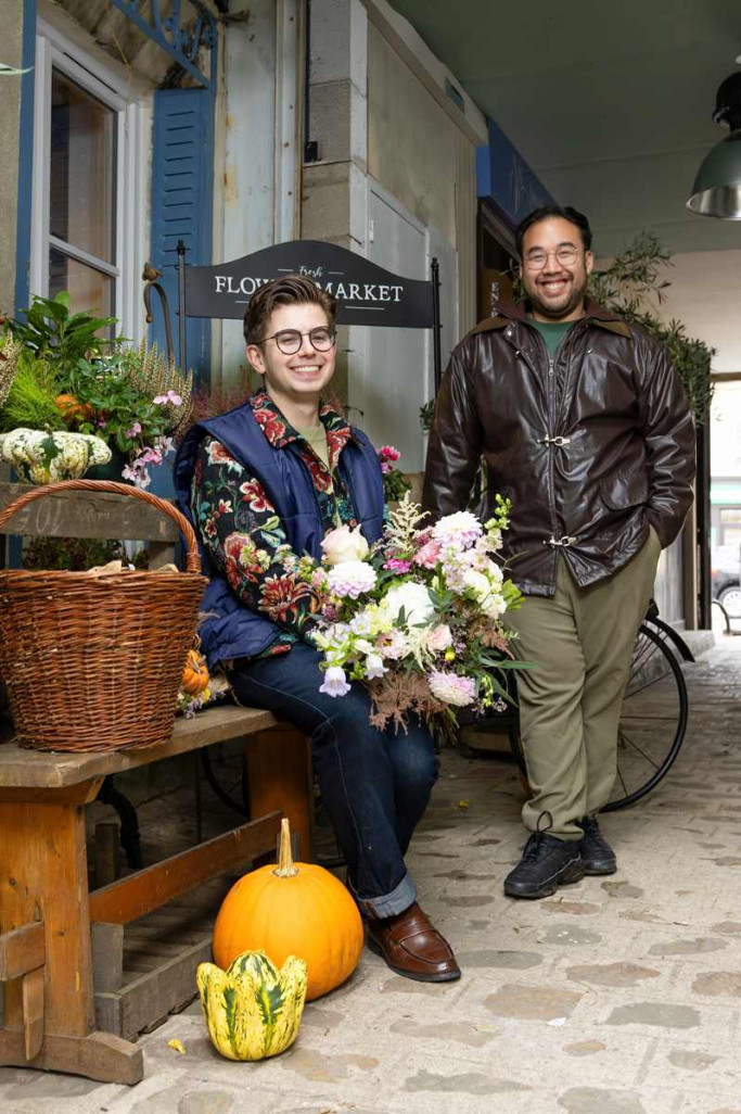 Dylan Blondelle et Sounny Bouddavong ont créé Ancolie Vagabonde. (c) Marie-Line Waroude