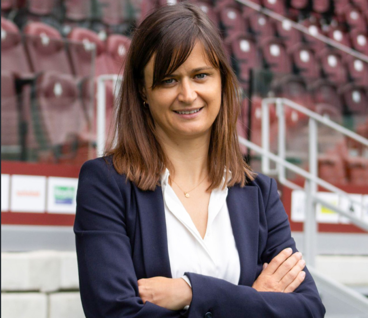© FC Metz. Anne-Claire Mangel a succédé à Lionel Ollinger au poste de directrice générale de FC Metz Stadium.