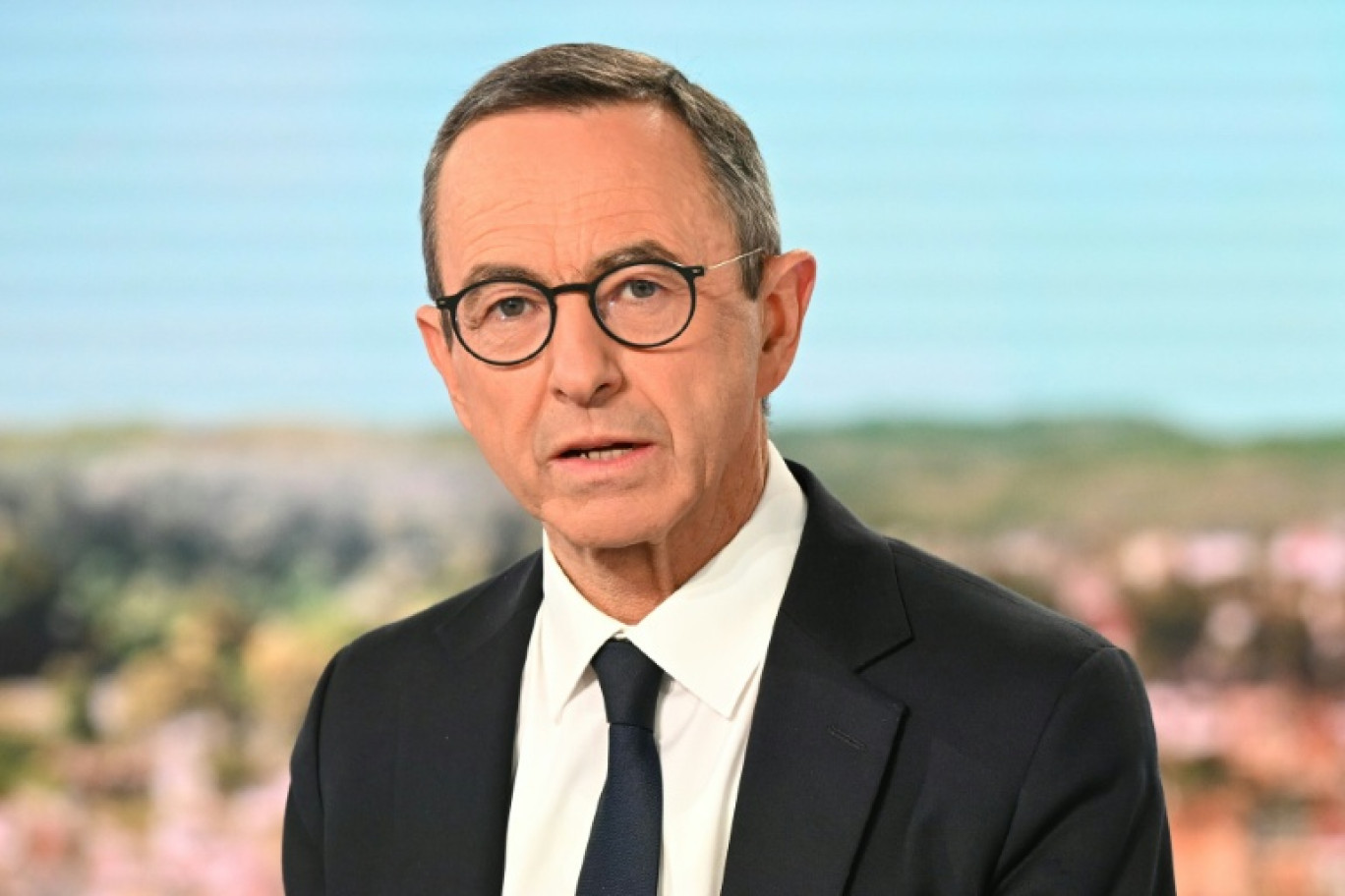 Bruno Retailleau sur le plateau de TF1, le 6 octobre 2025. © Bertrand Guay