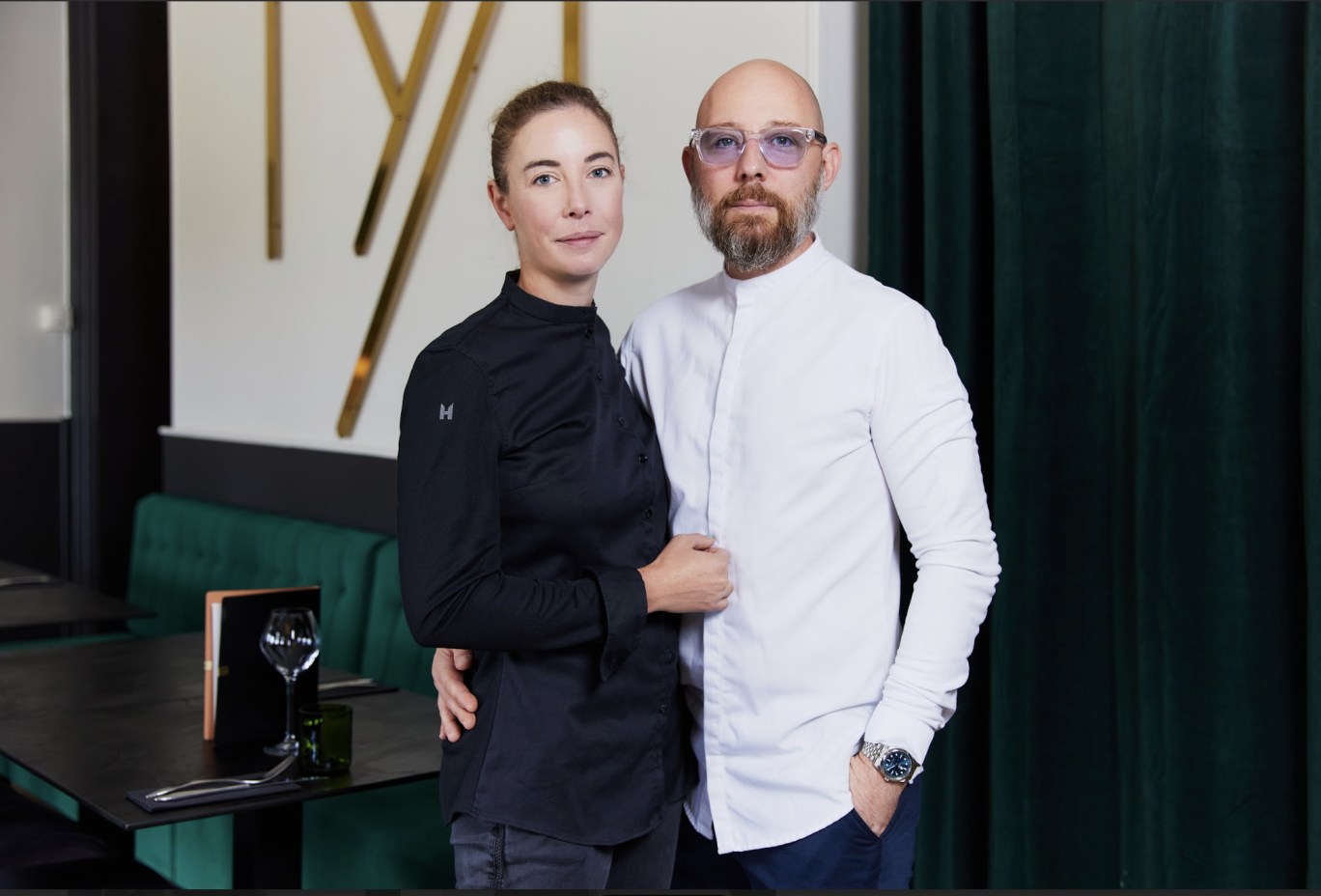 Valentine Delhaye et Maxime Leman, chefs du Mana. © Lena Heleta