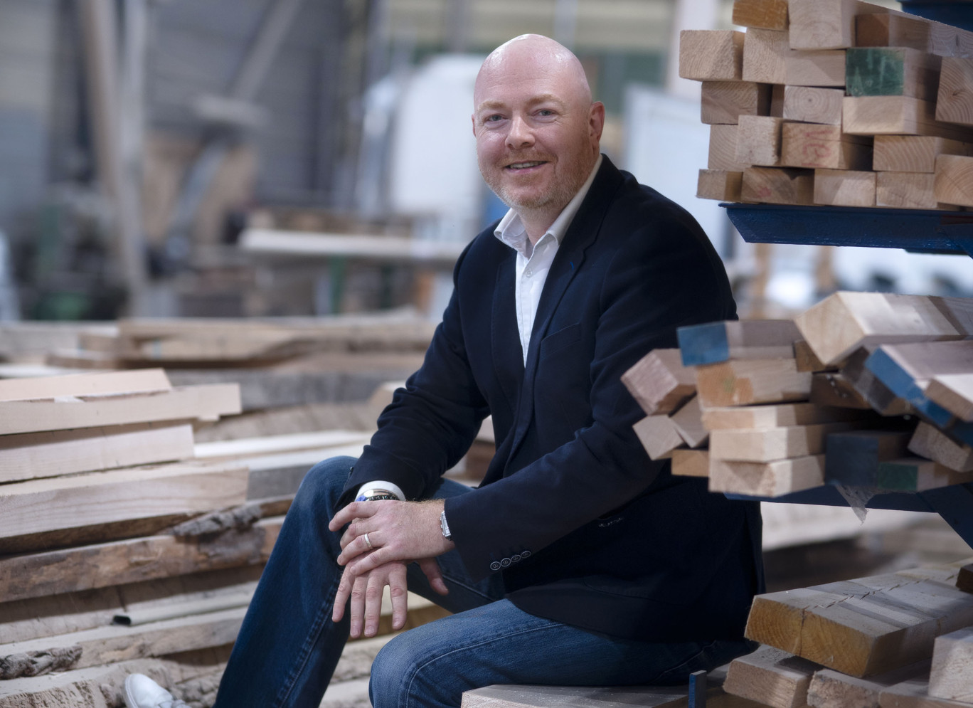 © Laurence Deleau «Un appel d’offres sur trois aujourd’hui demande la certification Qualibat», assure Nicolas Fortier, le pilote d’EML Menuiserie.