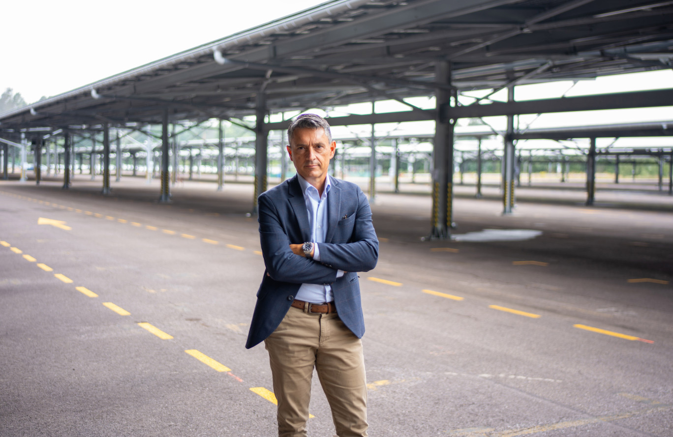 Manuel Lherbet, directeur général de Tramosa (ou Tradisa France). © Julie Clessienne.