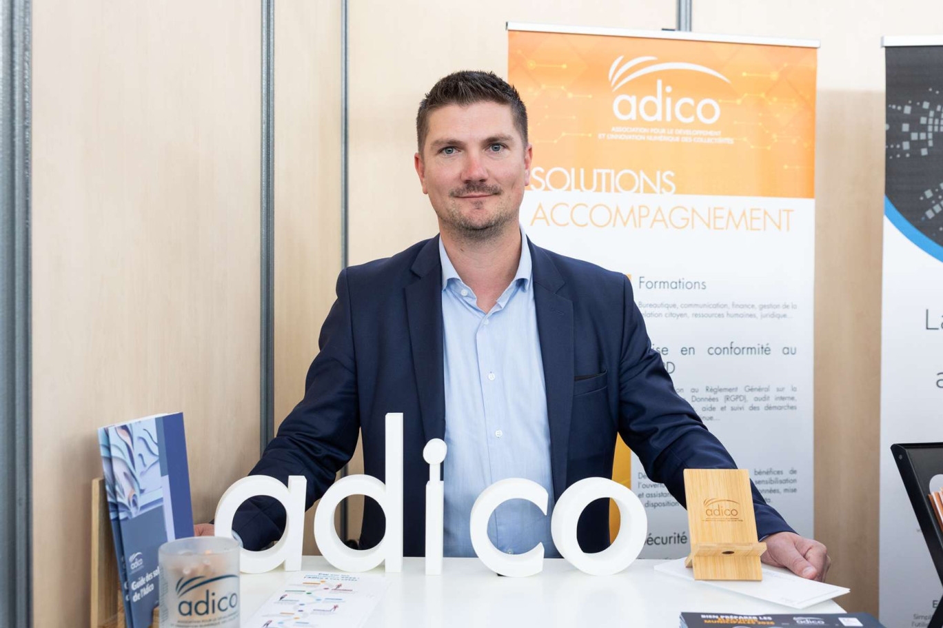 ouis Corre, directeur du pôle confiance numérique de l’Adico. © Éloïse Le Névanic