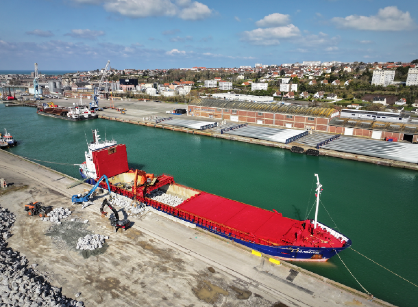 Port de Dieppe ©Drones Smart Images