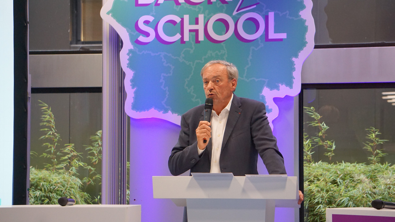 Arnaud Lefort, président du Cluster Ecole-Entreprise.