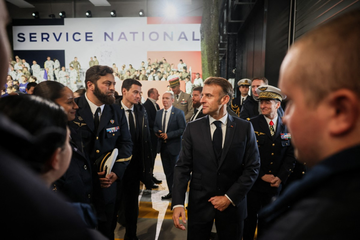 Emmanuel Macron à Varces, en Isère, le 27 novembre 2025. © AFP
