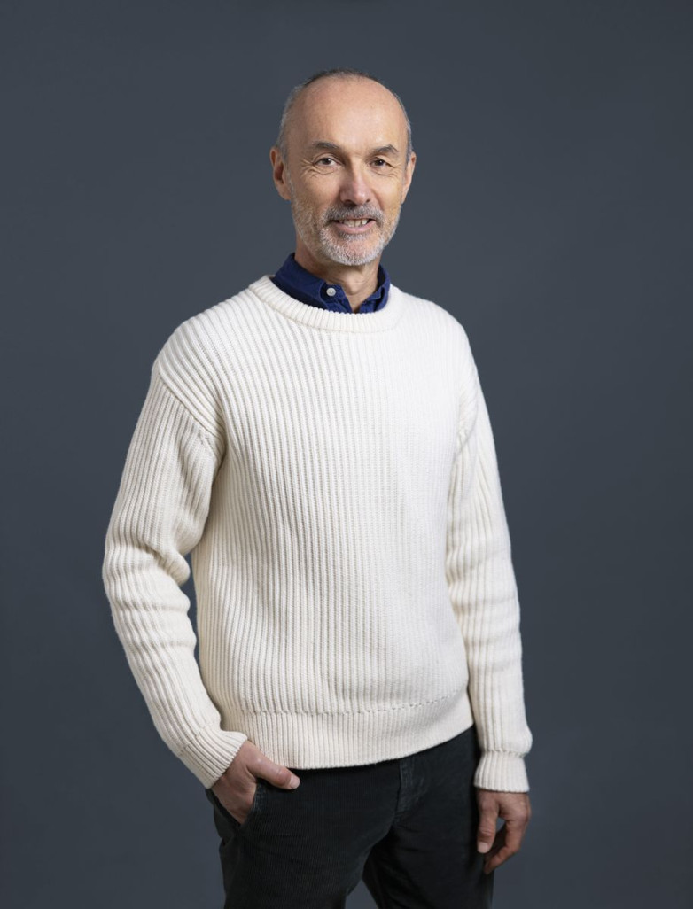 Laurent Motte cofondateur du collectif Le Travail qui relie Hauts-de-France. © Lena Heleta