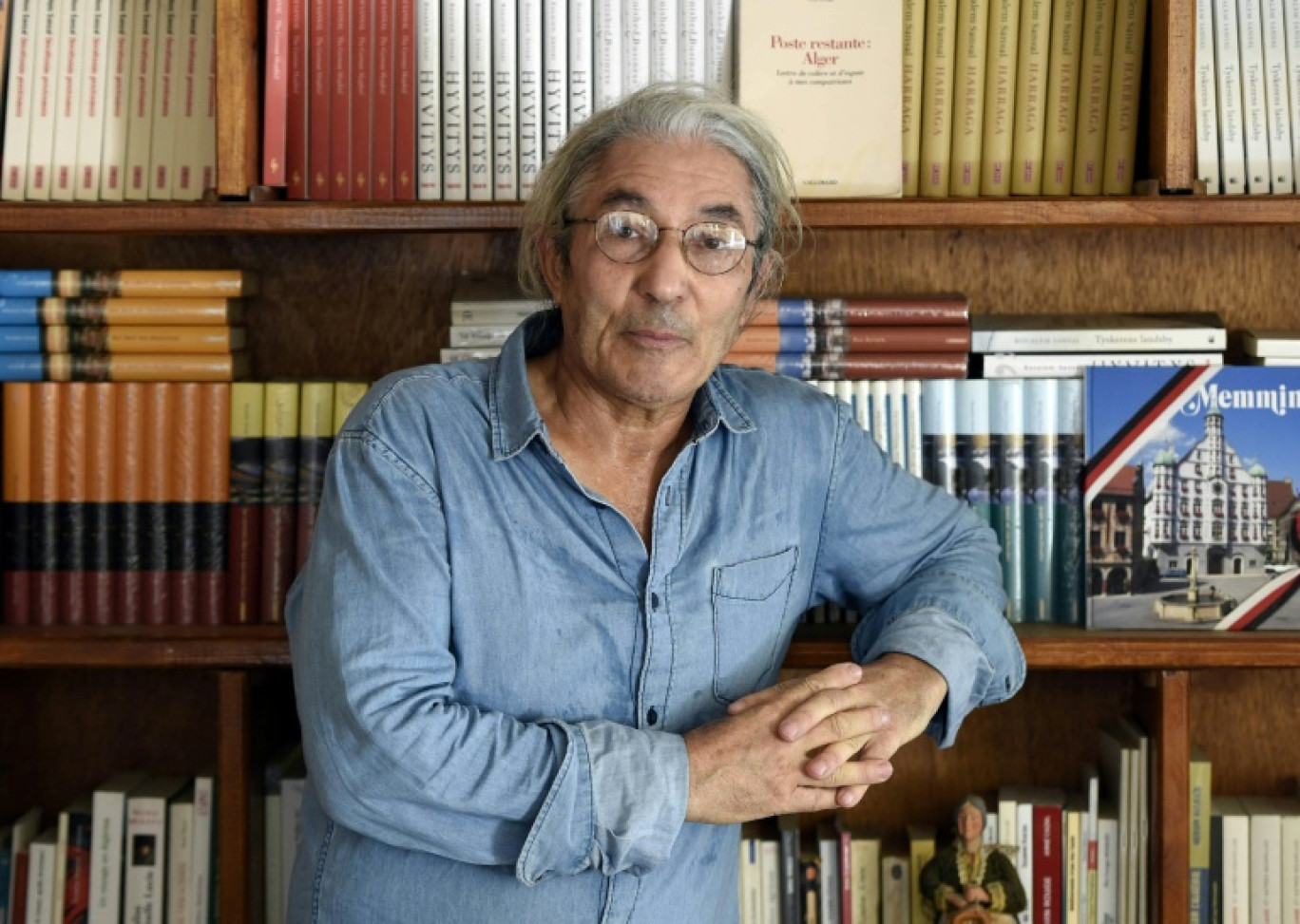 Boualem Sansal le 17 août 2015 à Boumerdes, en Algérie © FAROUK BATICHE