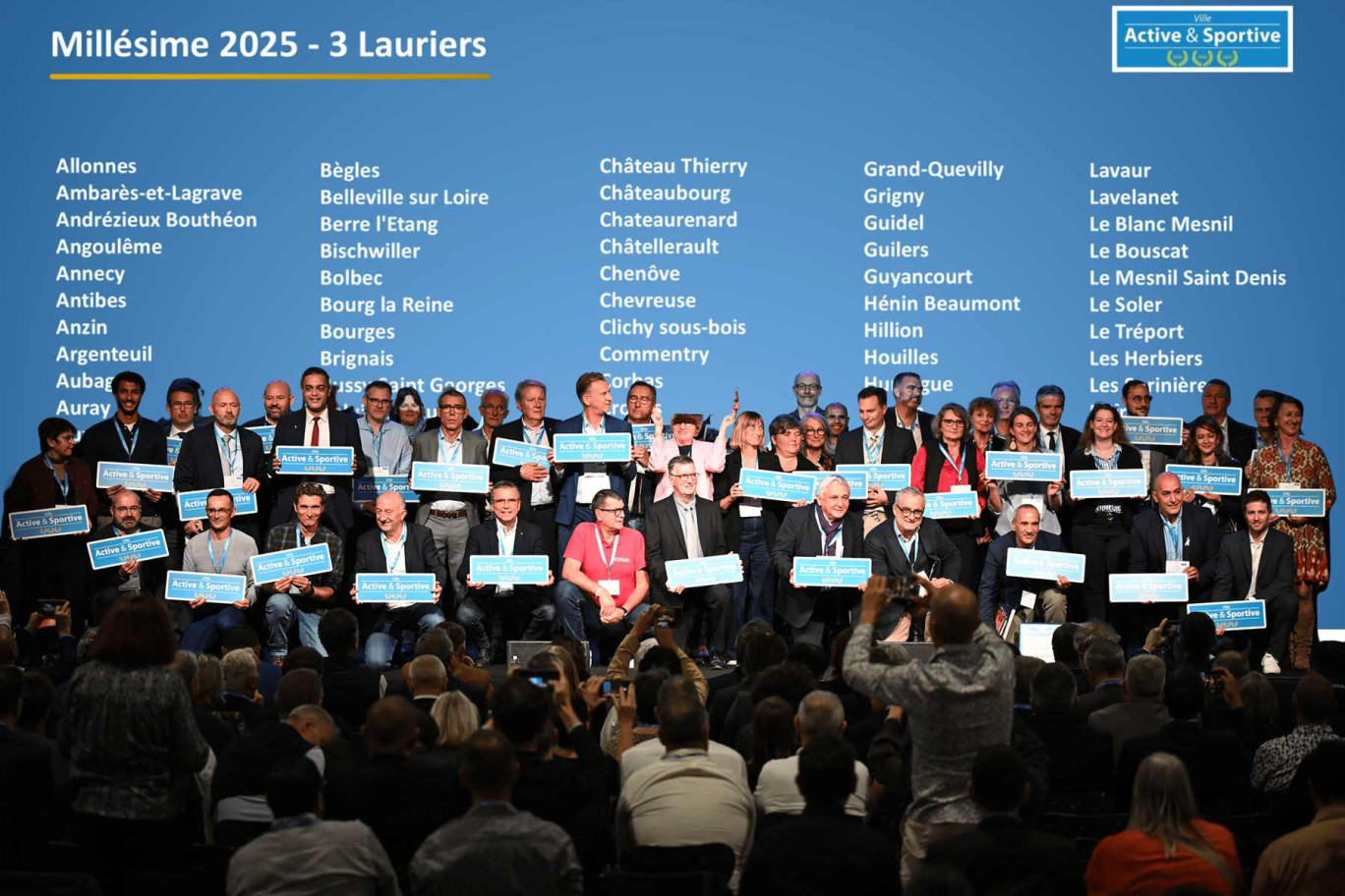 La remise du label a eu lieu à Nice. (c) Ville de Château-Thierry