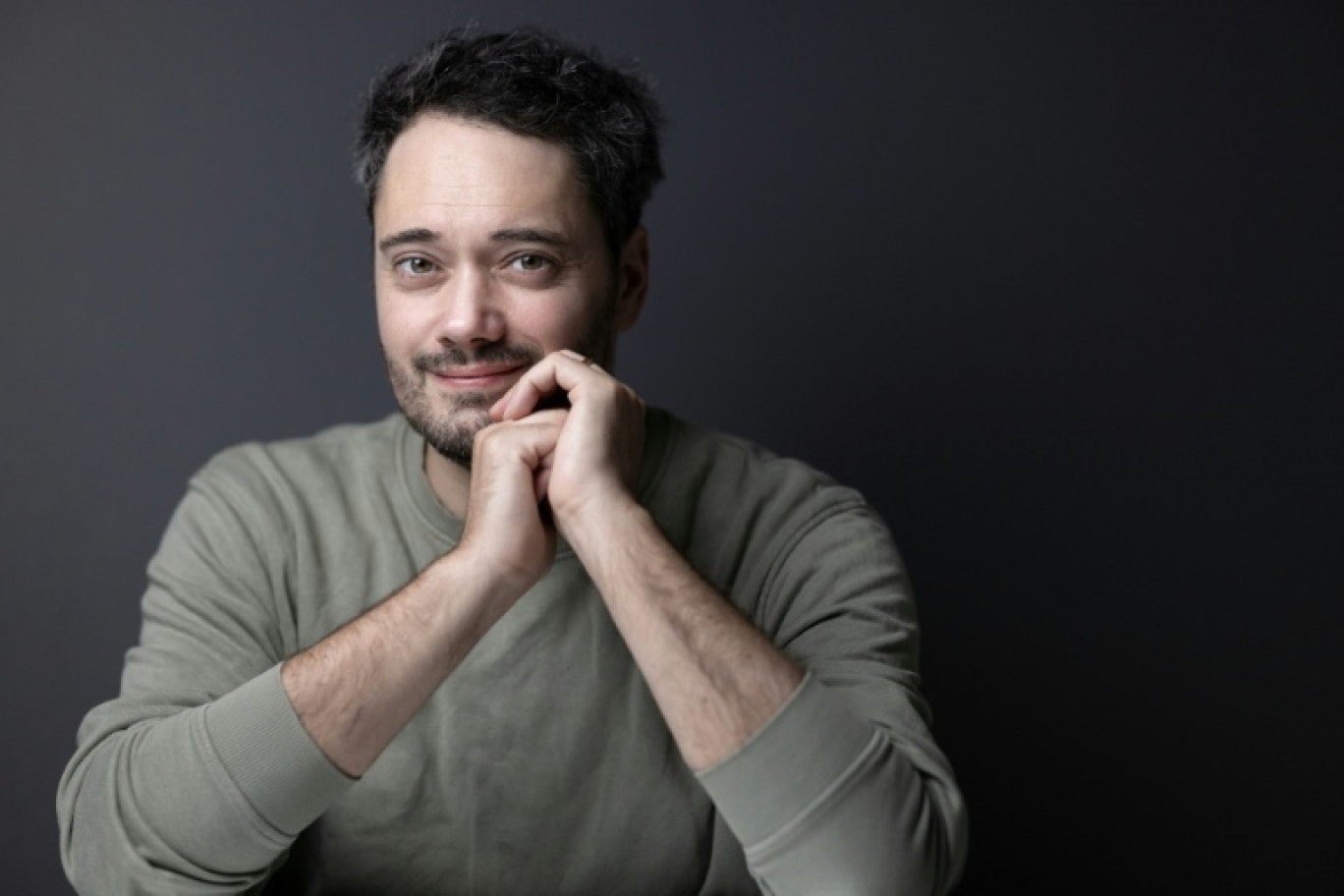 L'auteur de BD Mathieu Bablet, le 14 octobre 2025 à Paris © JOEL SAGET