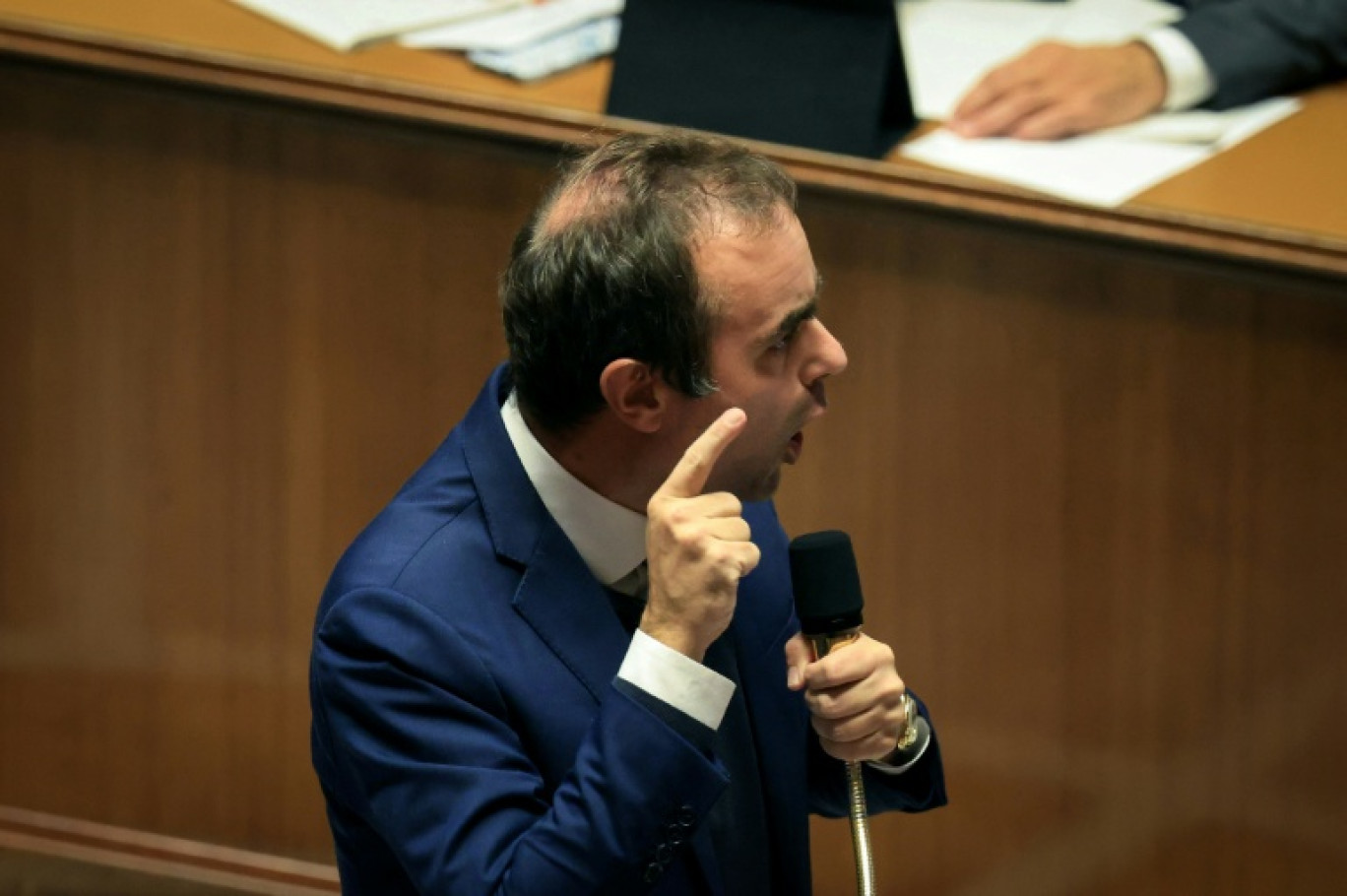 Le Premier ministre Sébastien Lecornu, le 31 octobre 2025 à l'Assemblée nationale à Paris © Alain JOCARD