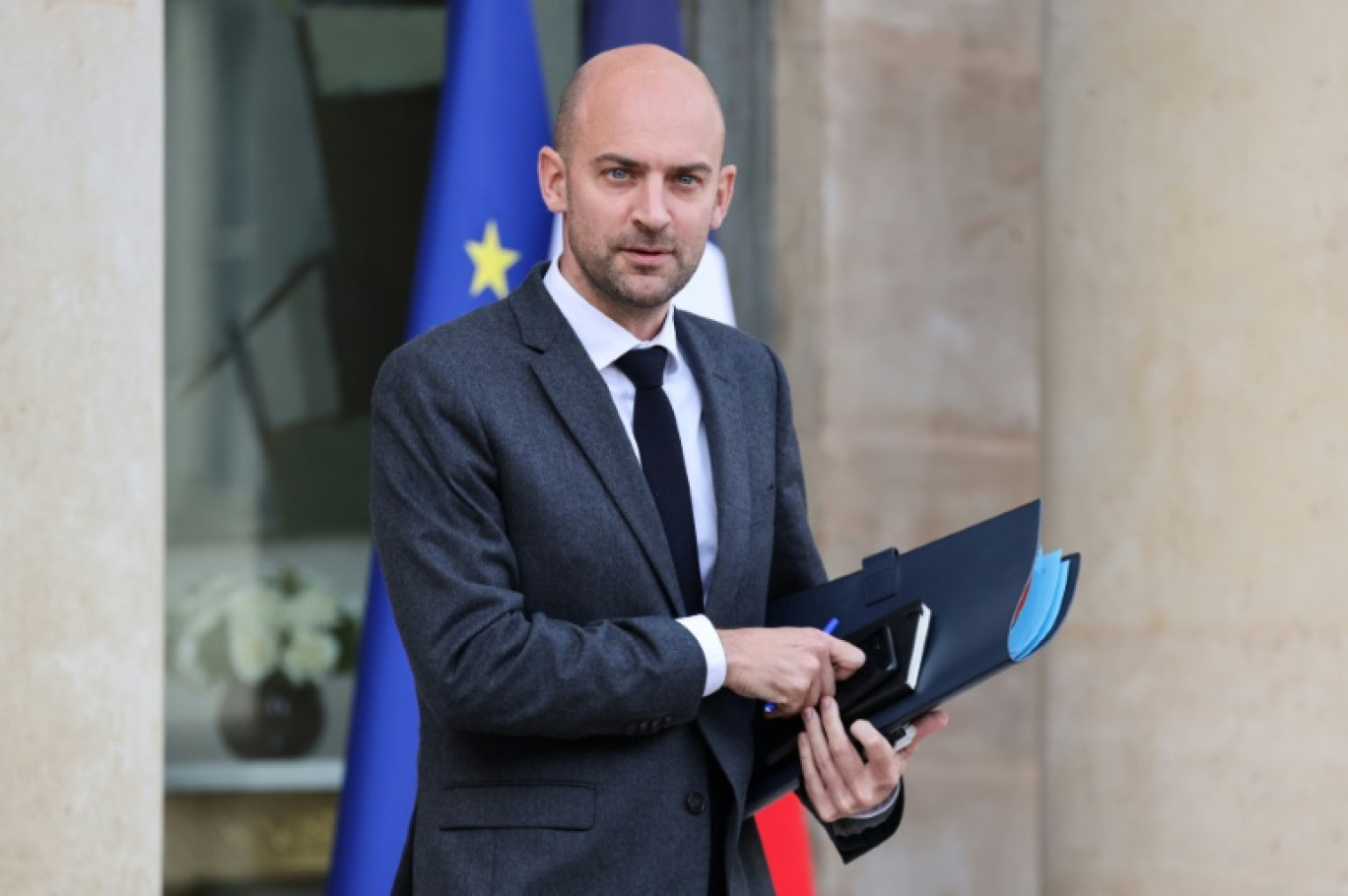 Le ministre français des Affaires étrangères, Jean-Noël Barrot, le 22 octobre 2025 à Paris © Ludovic MARIN