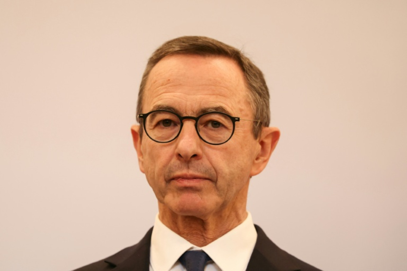 Le président du parti Les Républicains (LR), Bruno Retailleau, le 13 octobre 2025 à Paris © Alain JOCARD